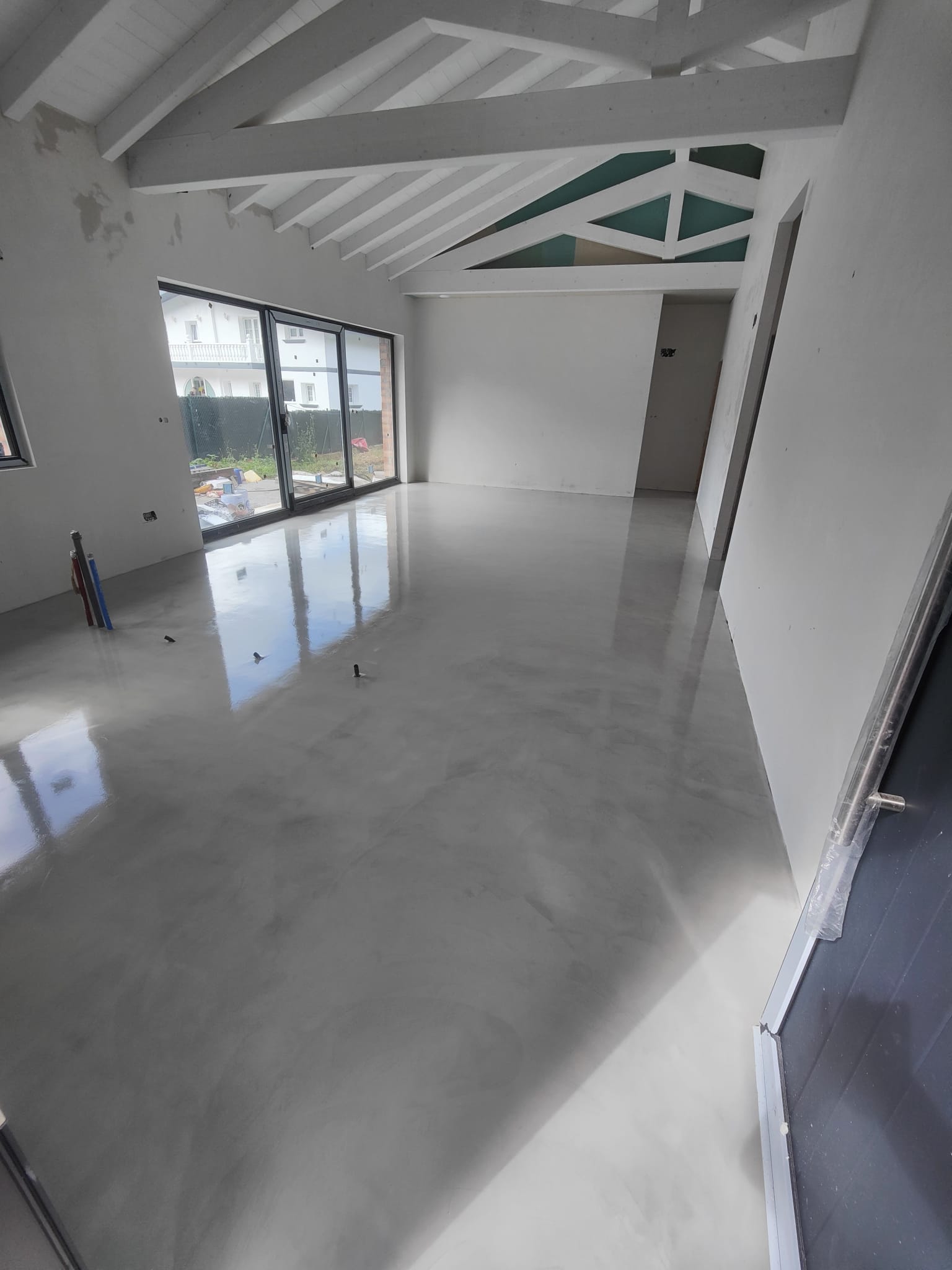 Instalaciones de microcemento en el Barrio Salamanca